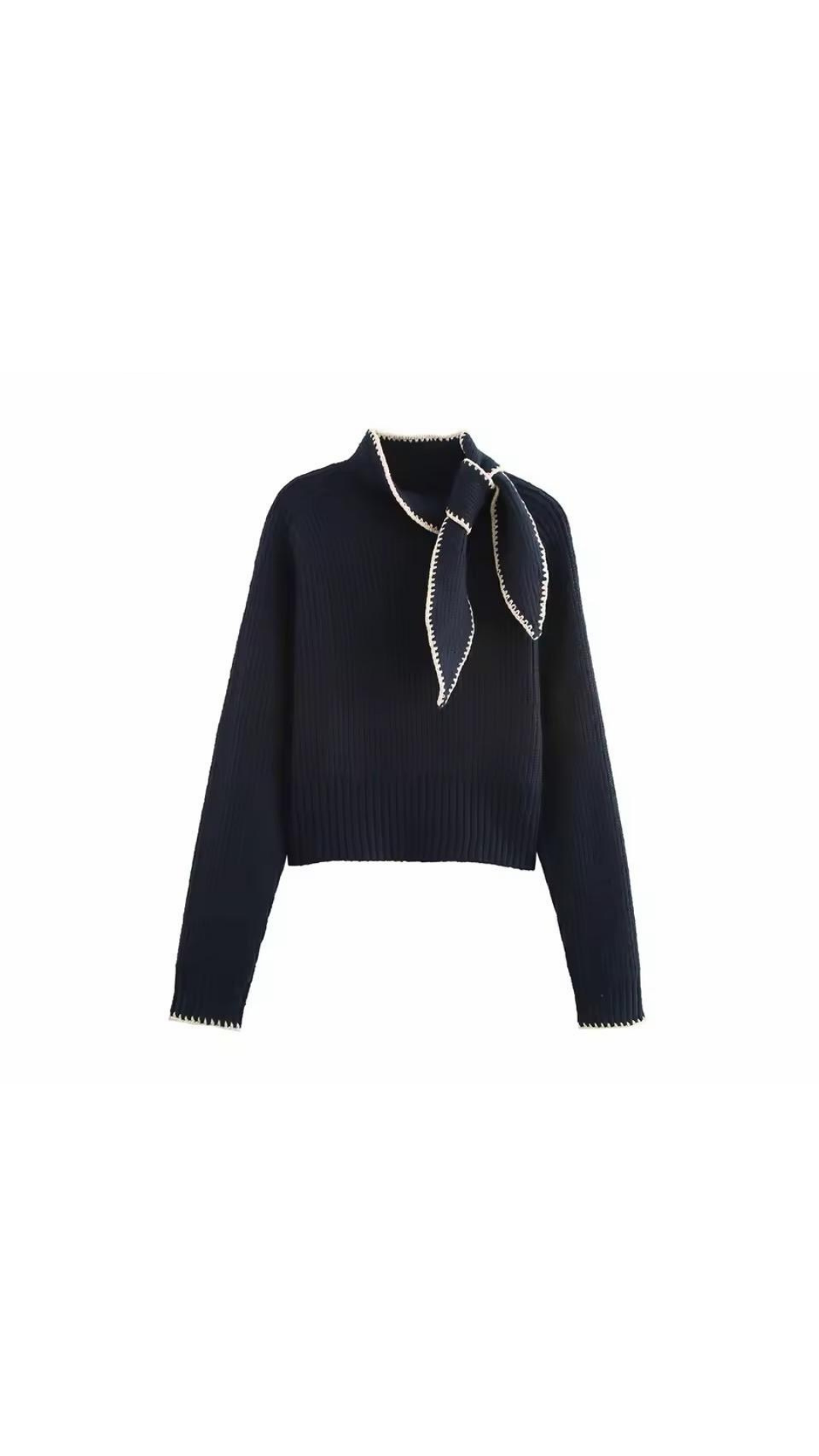 Bow knot sweater