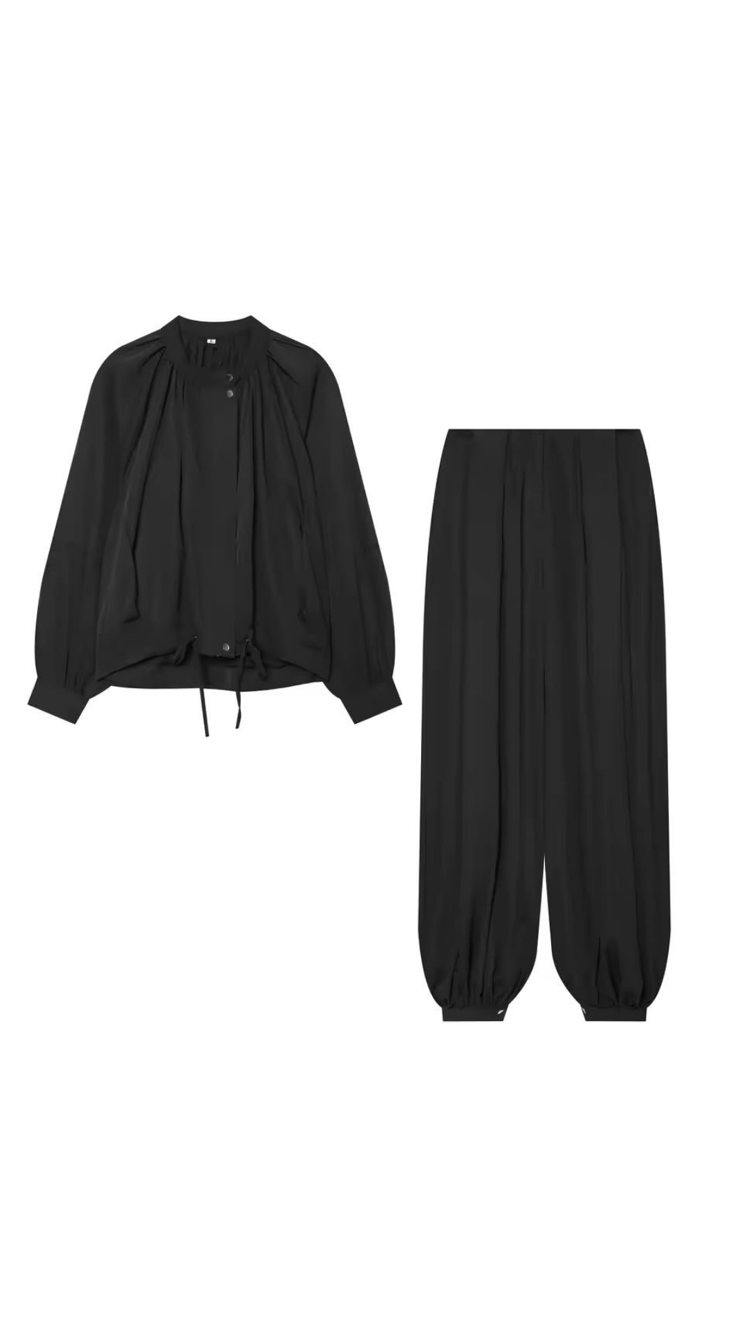 Stringed top and pants