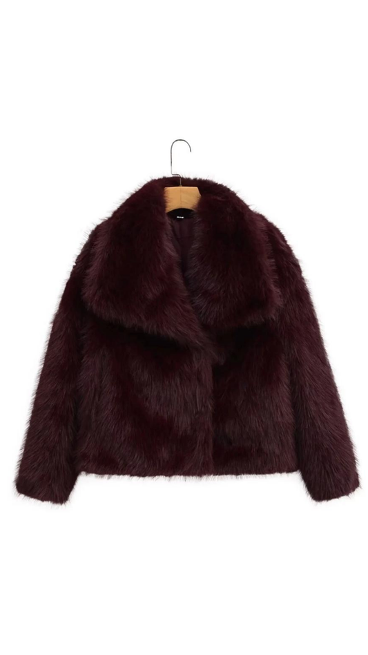 Noir Fur Jacket