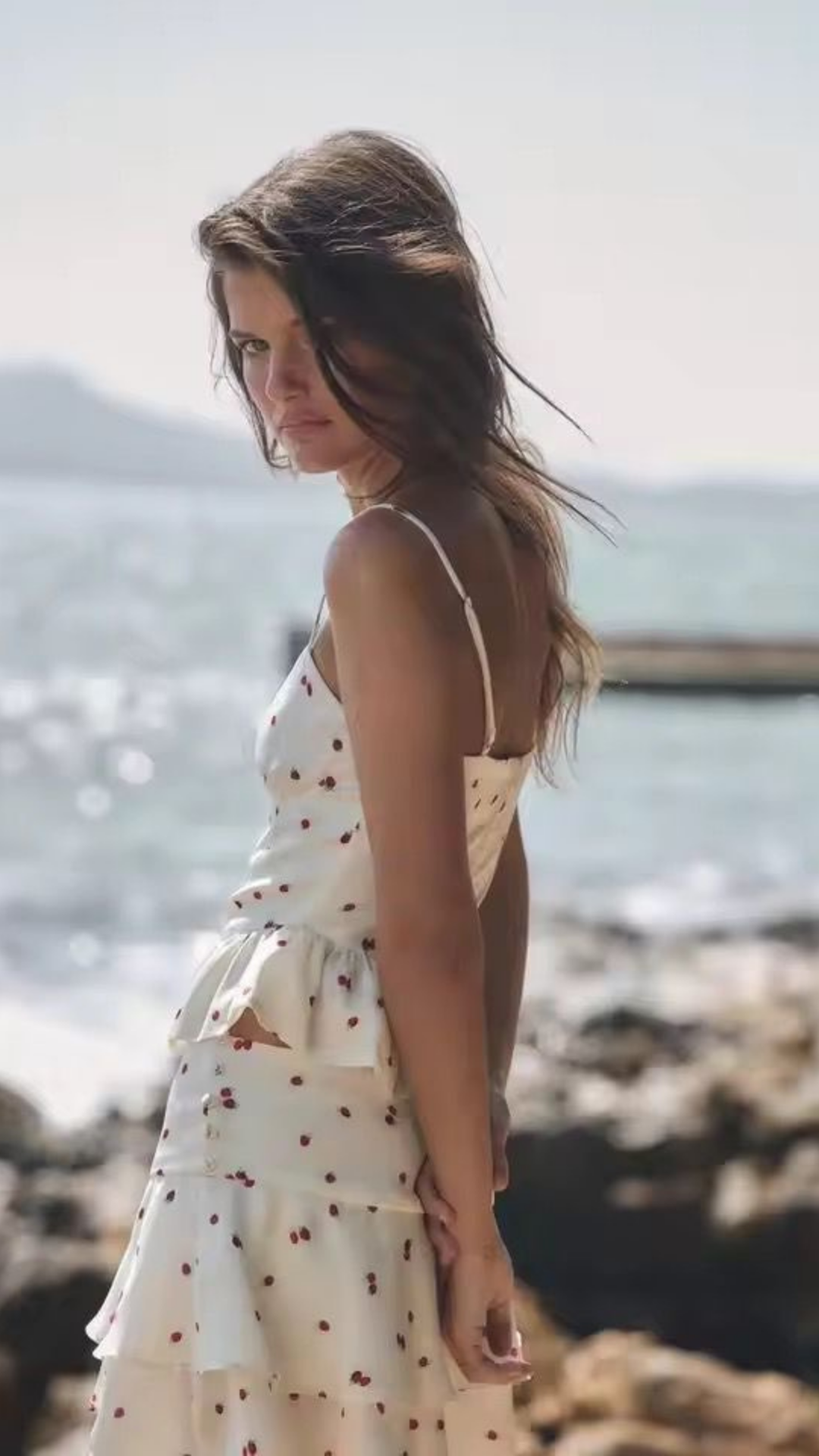 Printed Top & Skirt Set