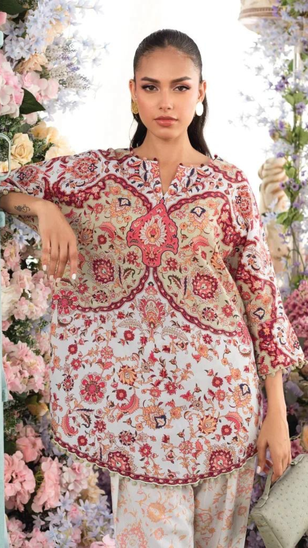 Blooming Kurta & Pant Set