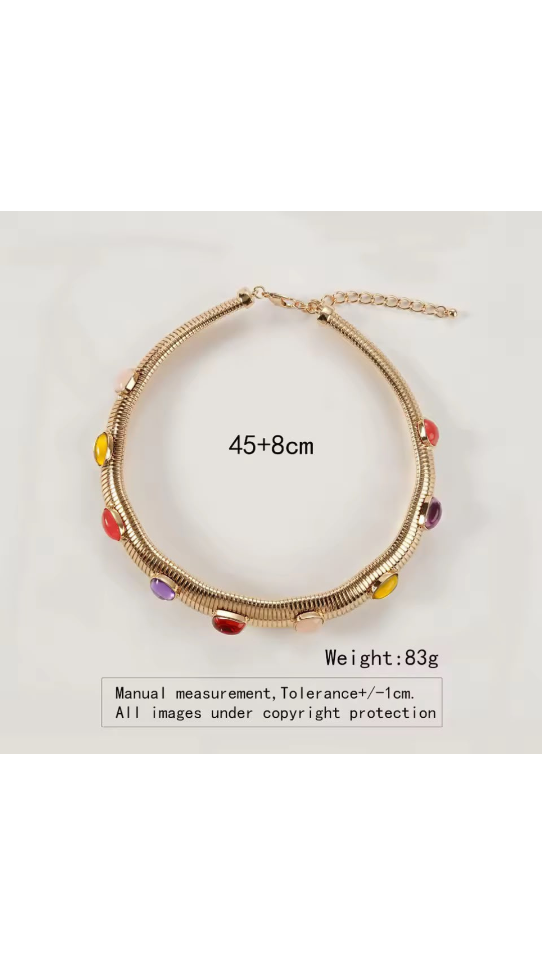 Beaded choker