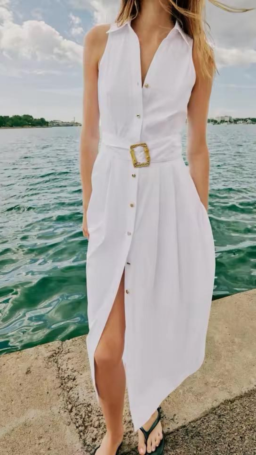 Dreamy Solid Dress