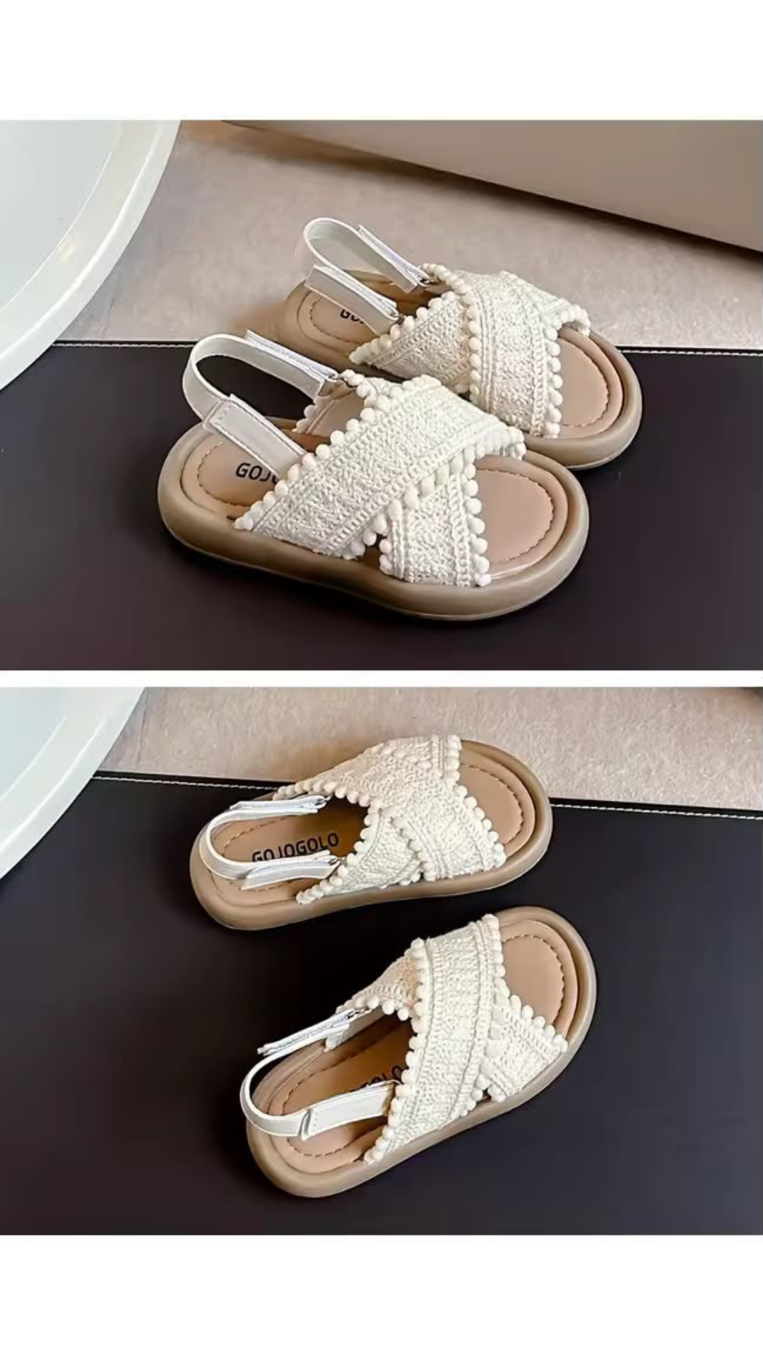 Embroidered flats