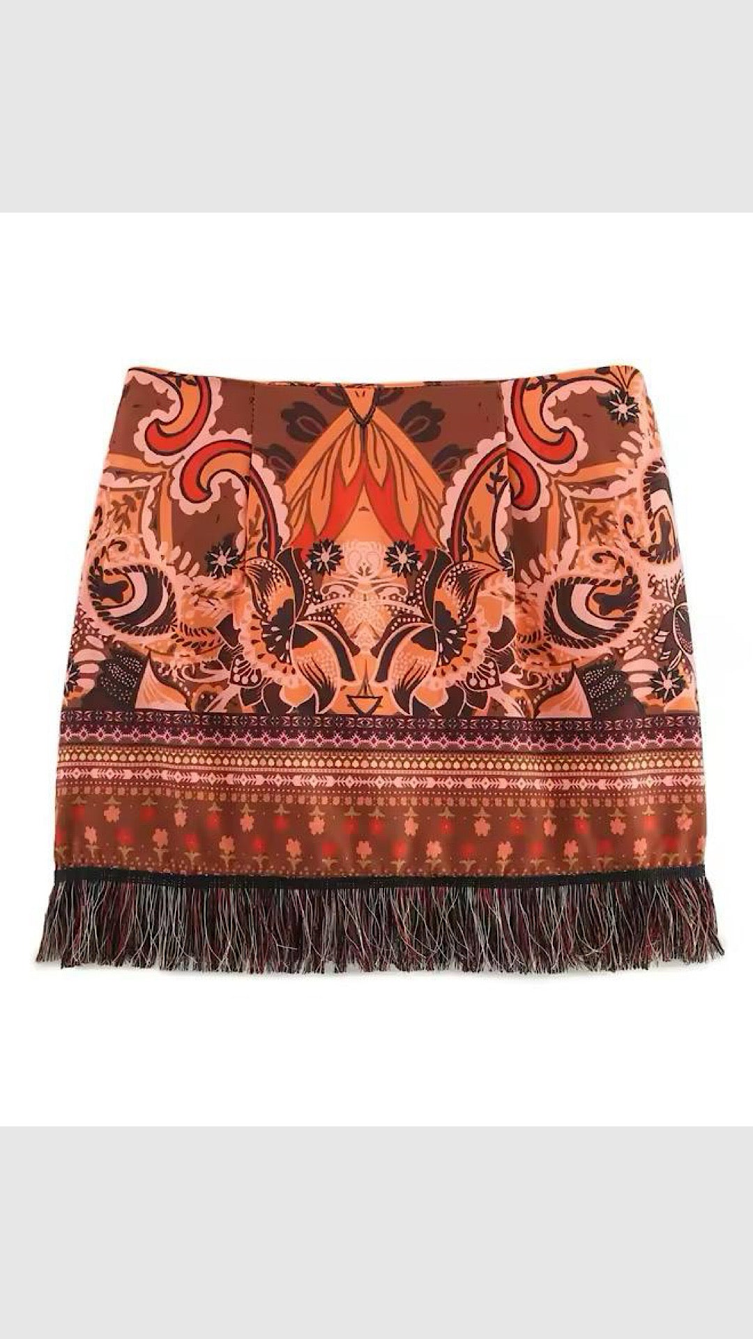 Fringed Skirt