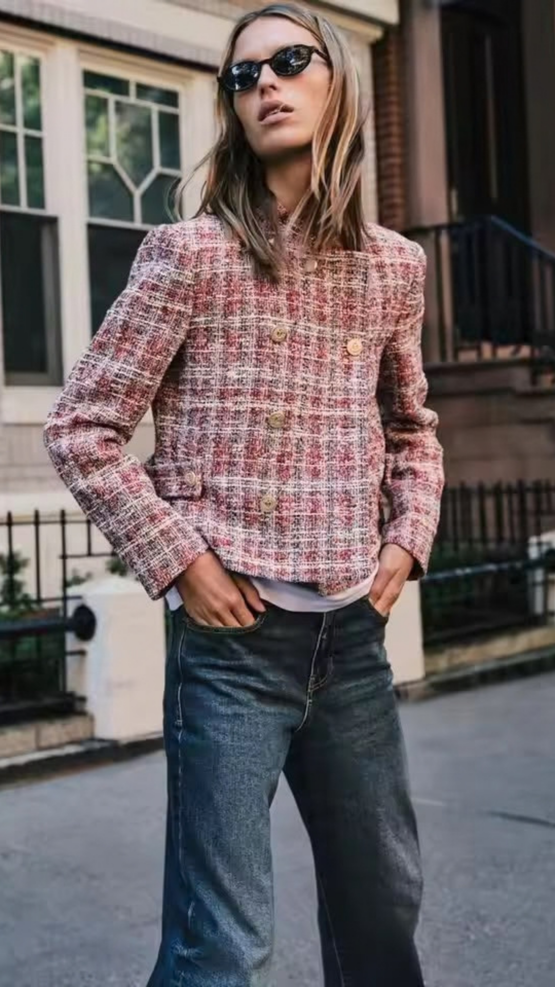 Tila tweed jacket