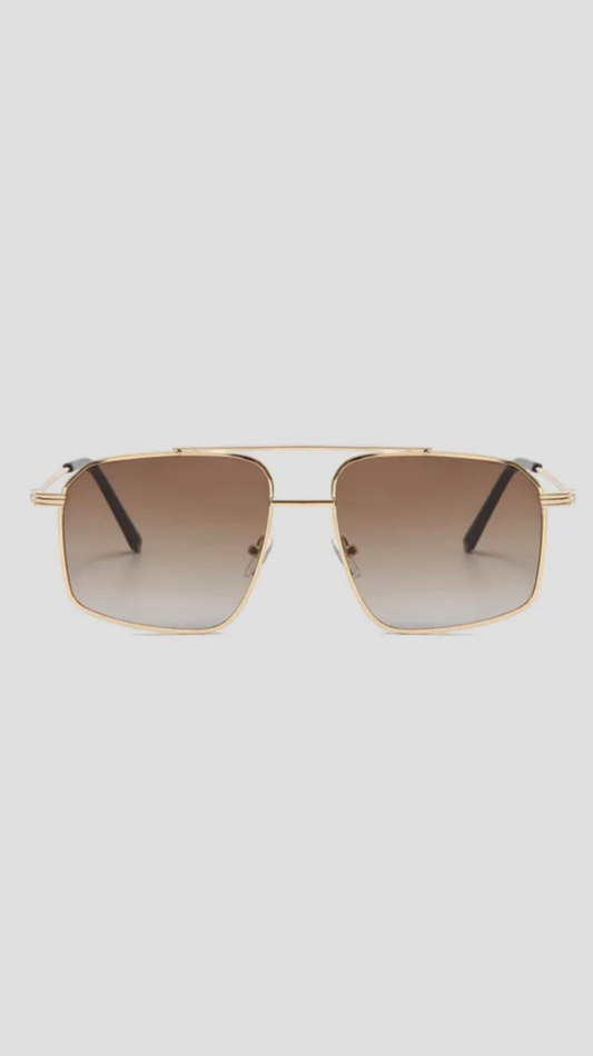 Metal Square Sunglasses