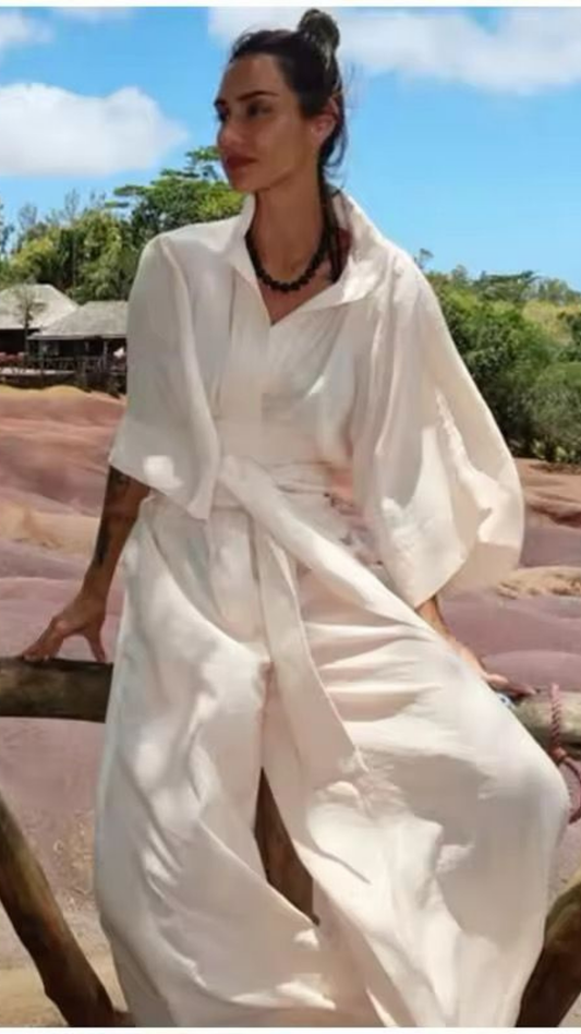 Lapel Jumpsuit