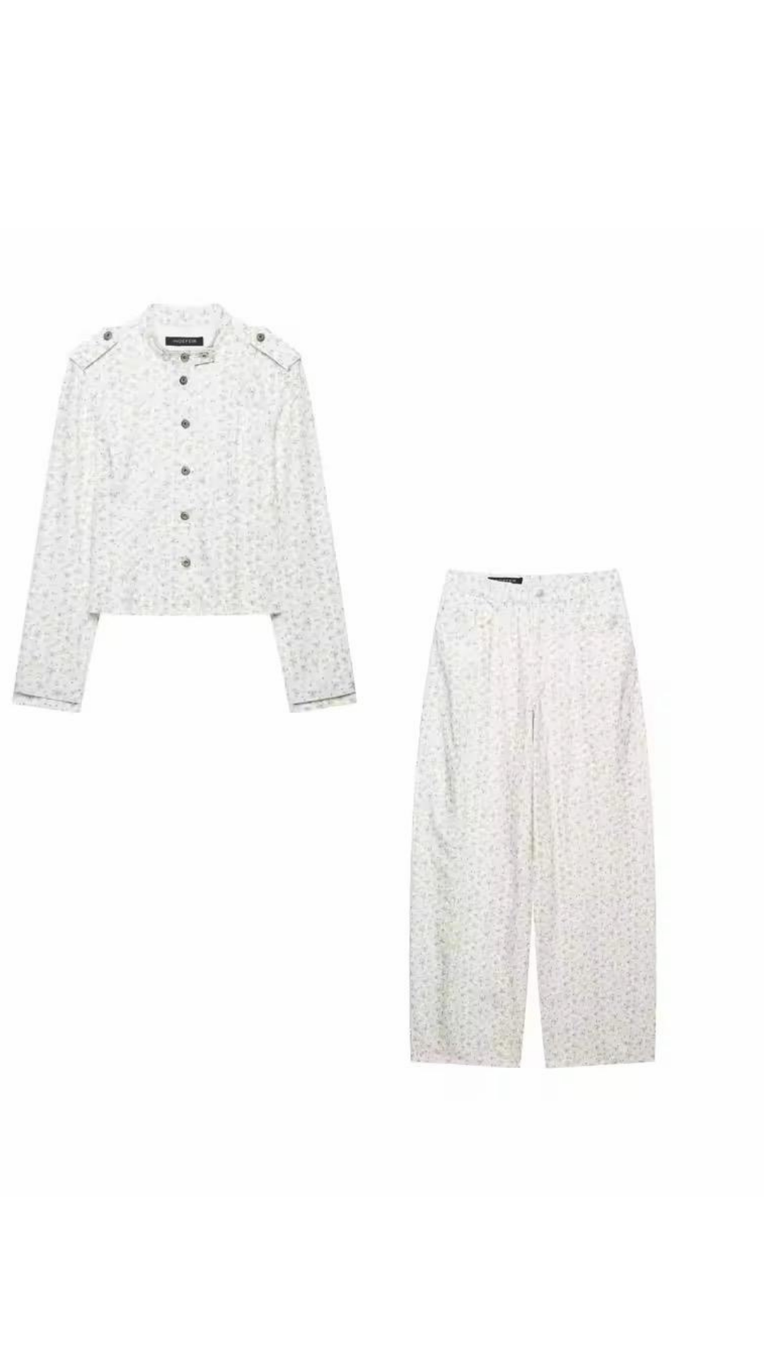 Flora jacket and pant set