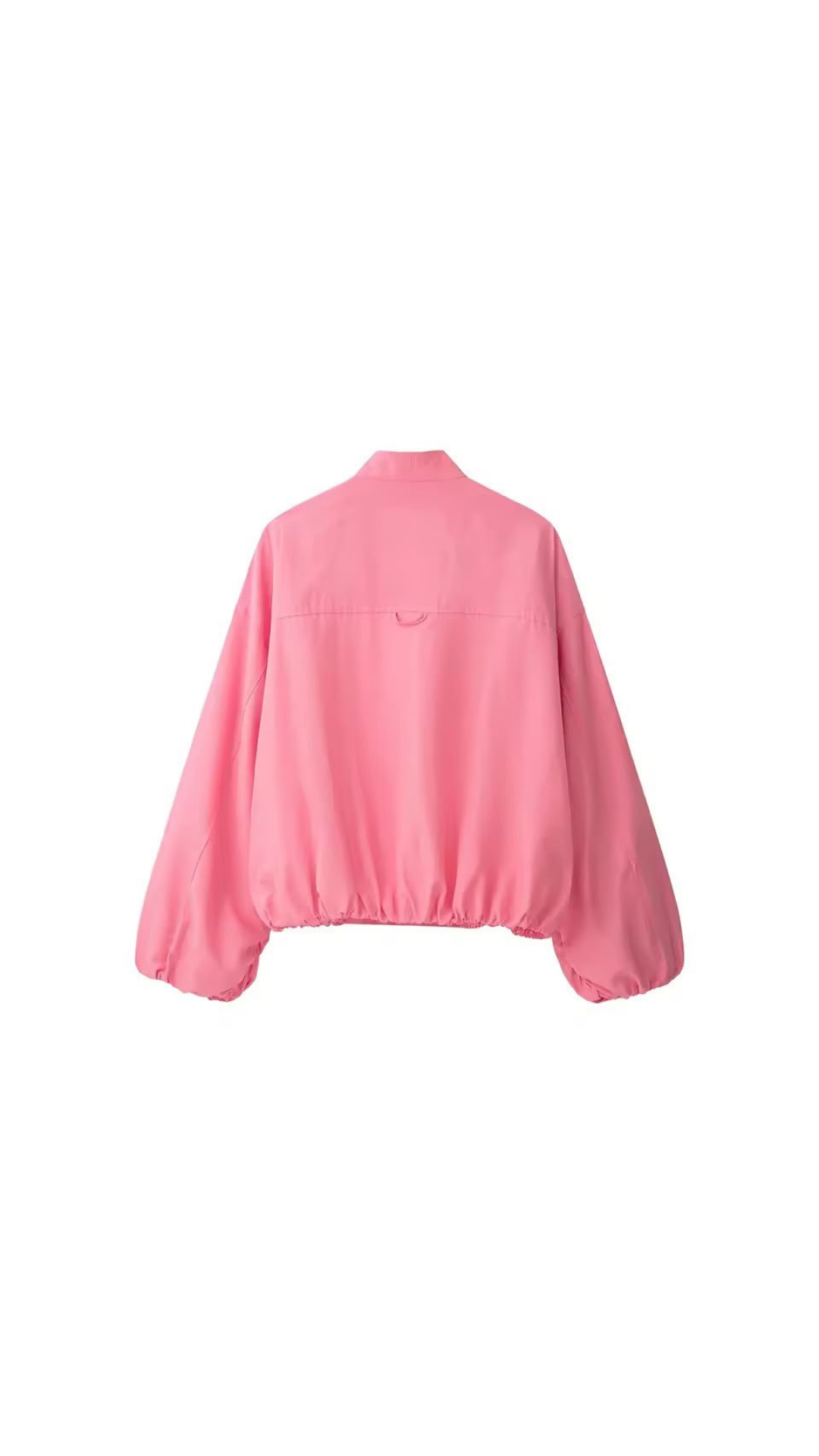 Solid trendy jacket