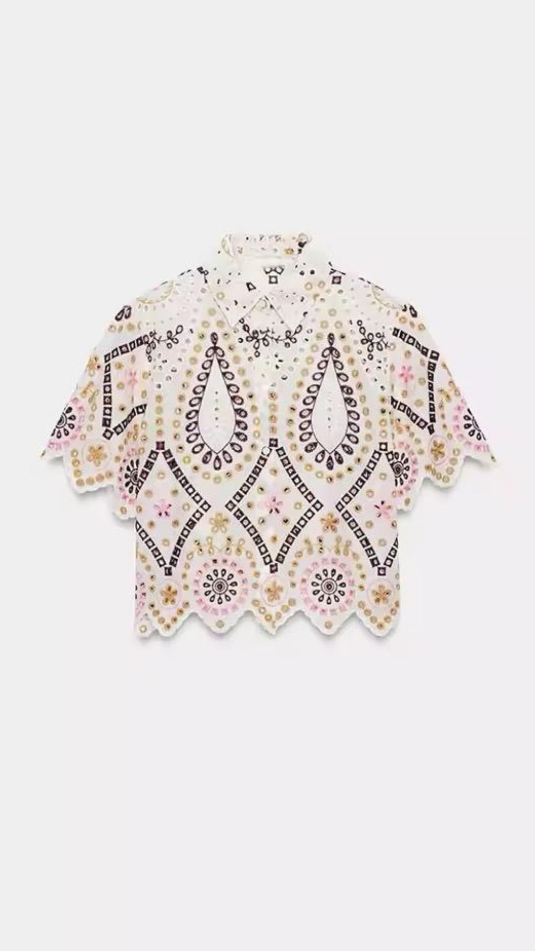 Hollow Multi Blouse