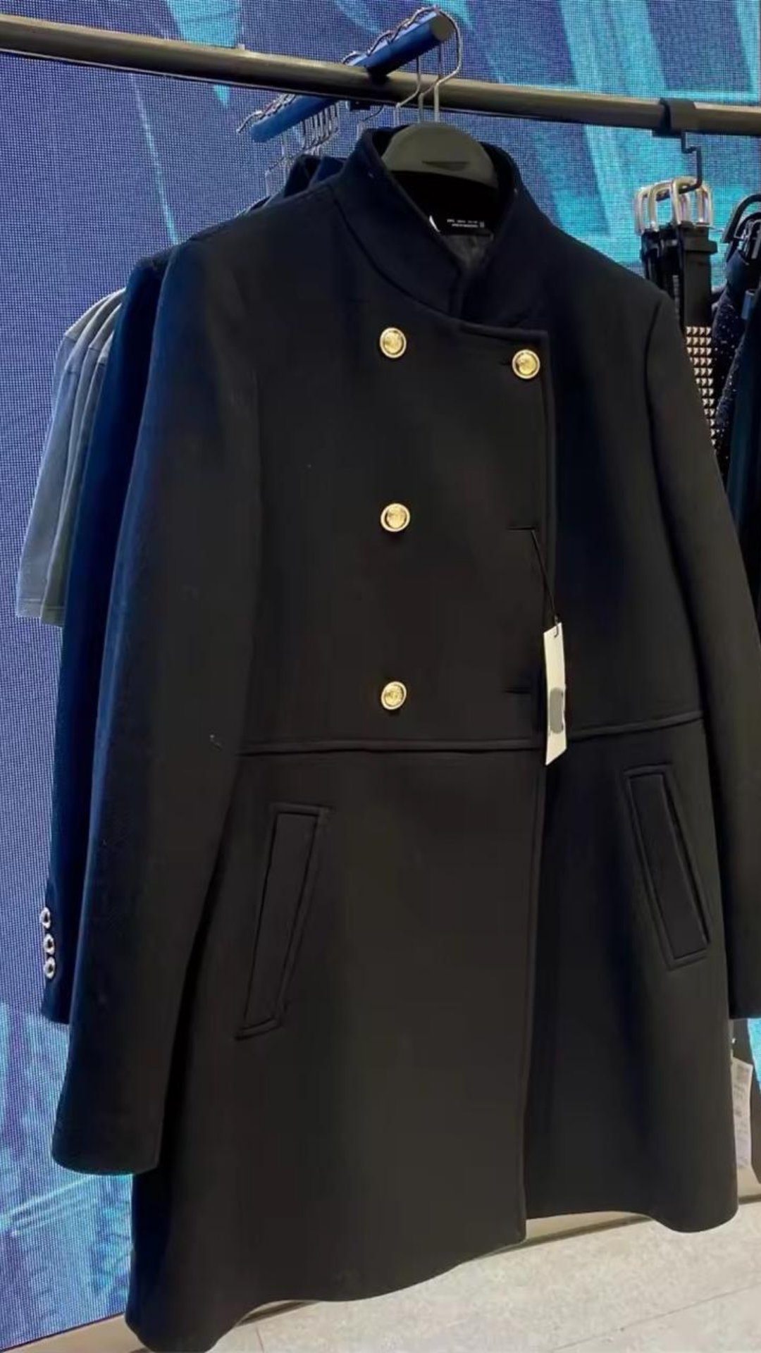 Maison Double Breasted Coat