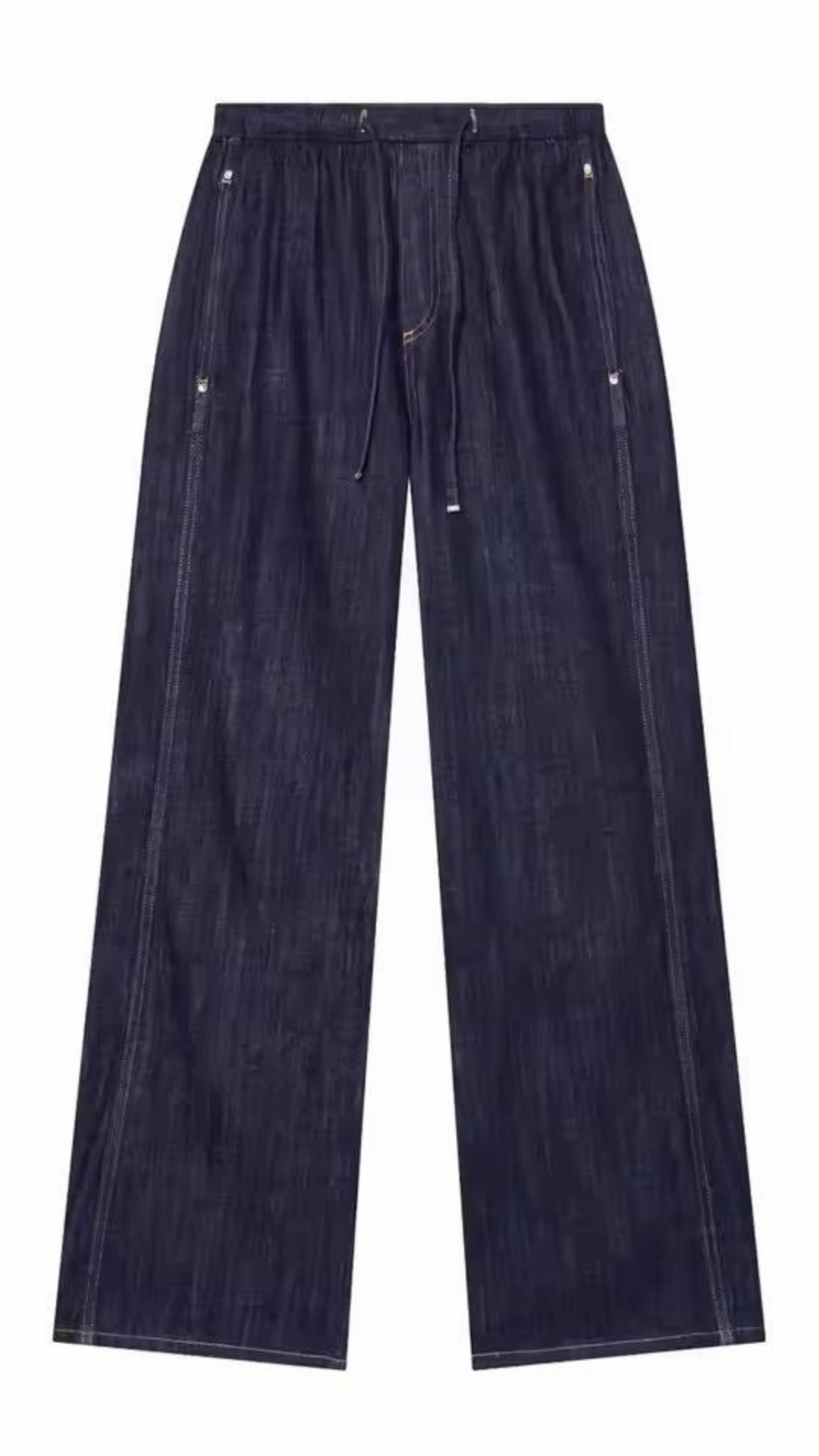 Zipper Denim Set