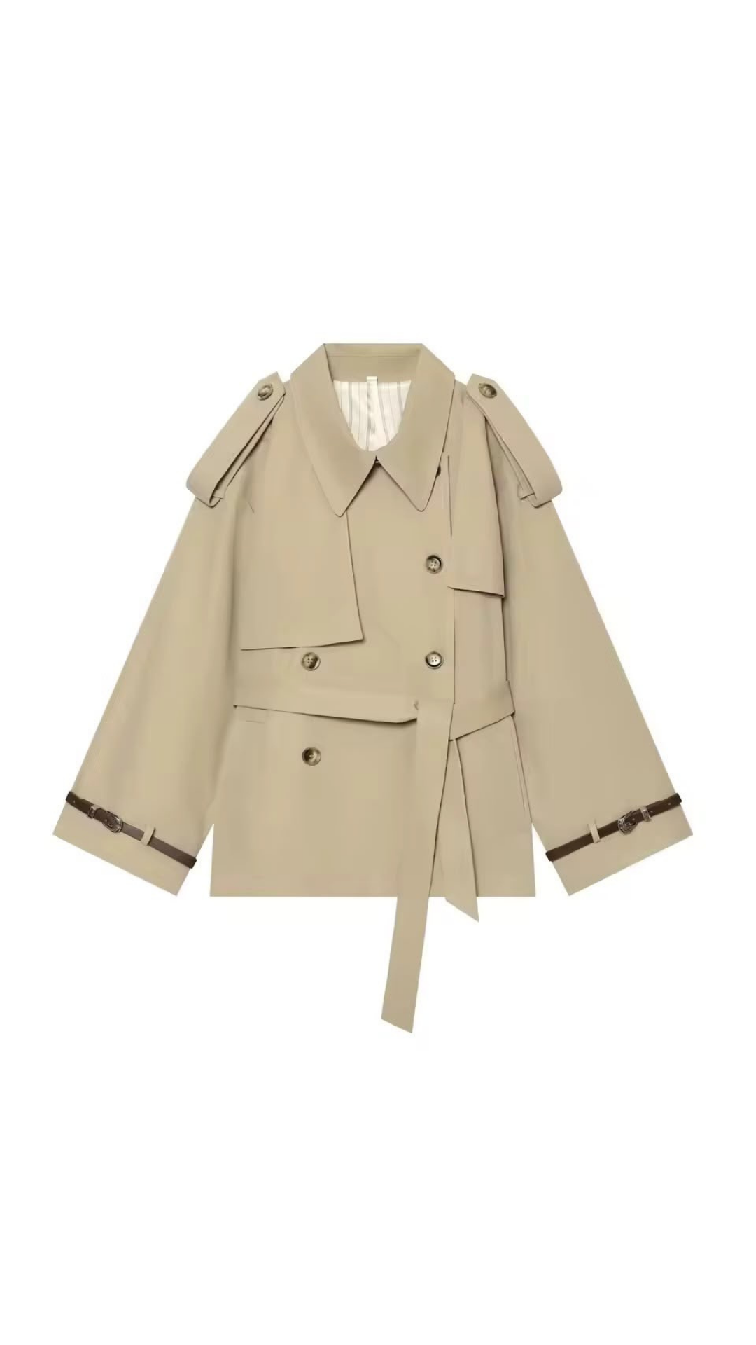Quiet luxury trench