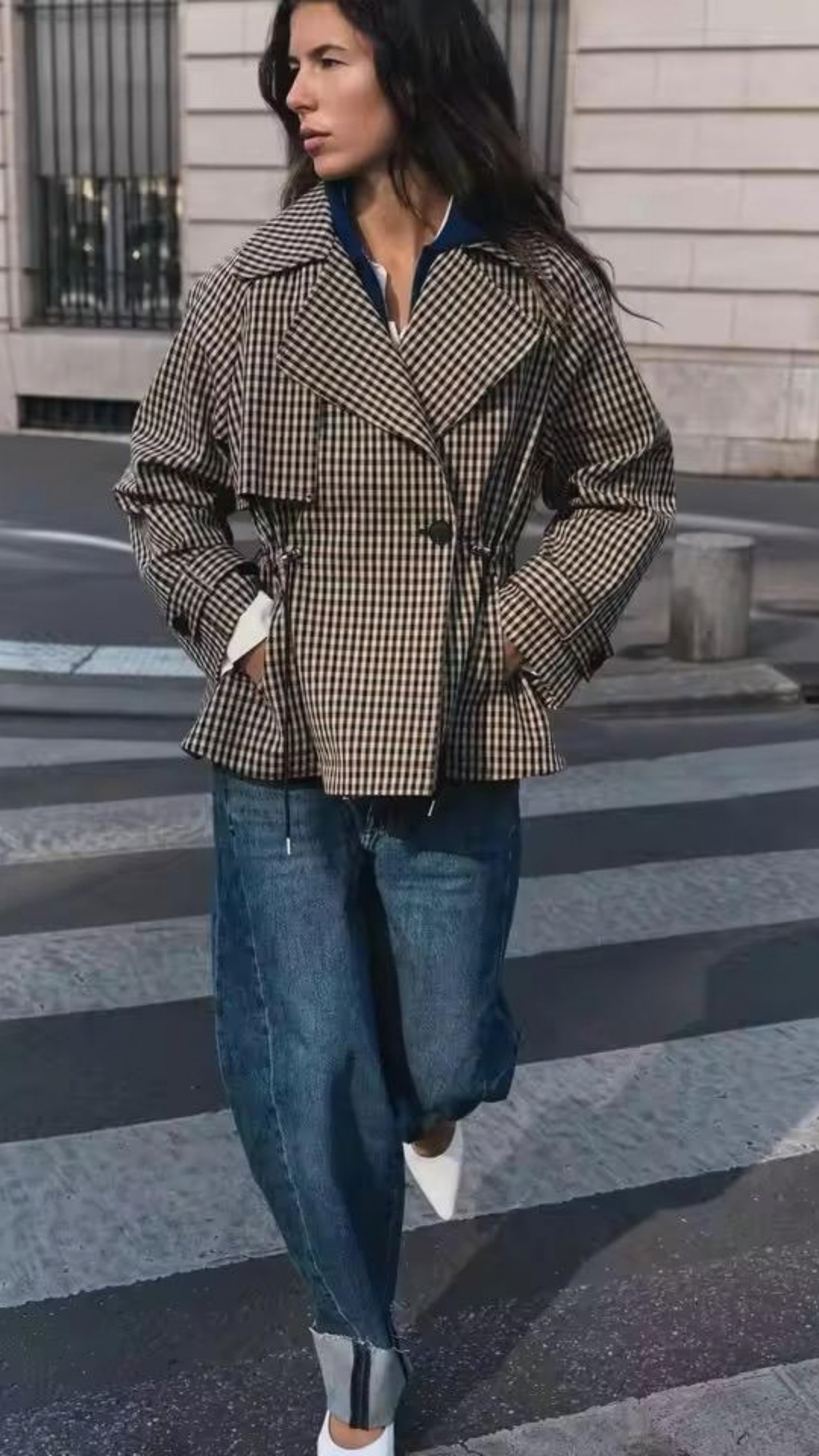 Plaid jacket