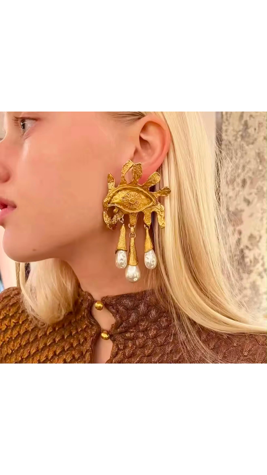 Baroque earrings