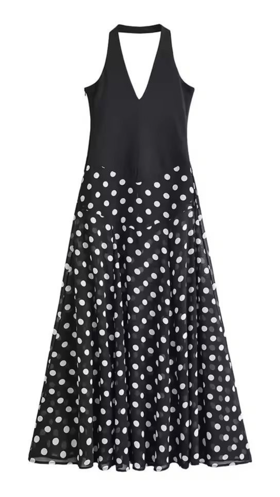 Halter Polka Dress