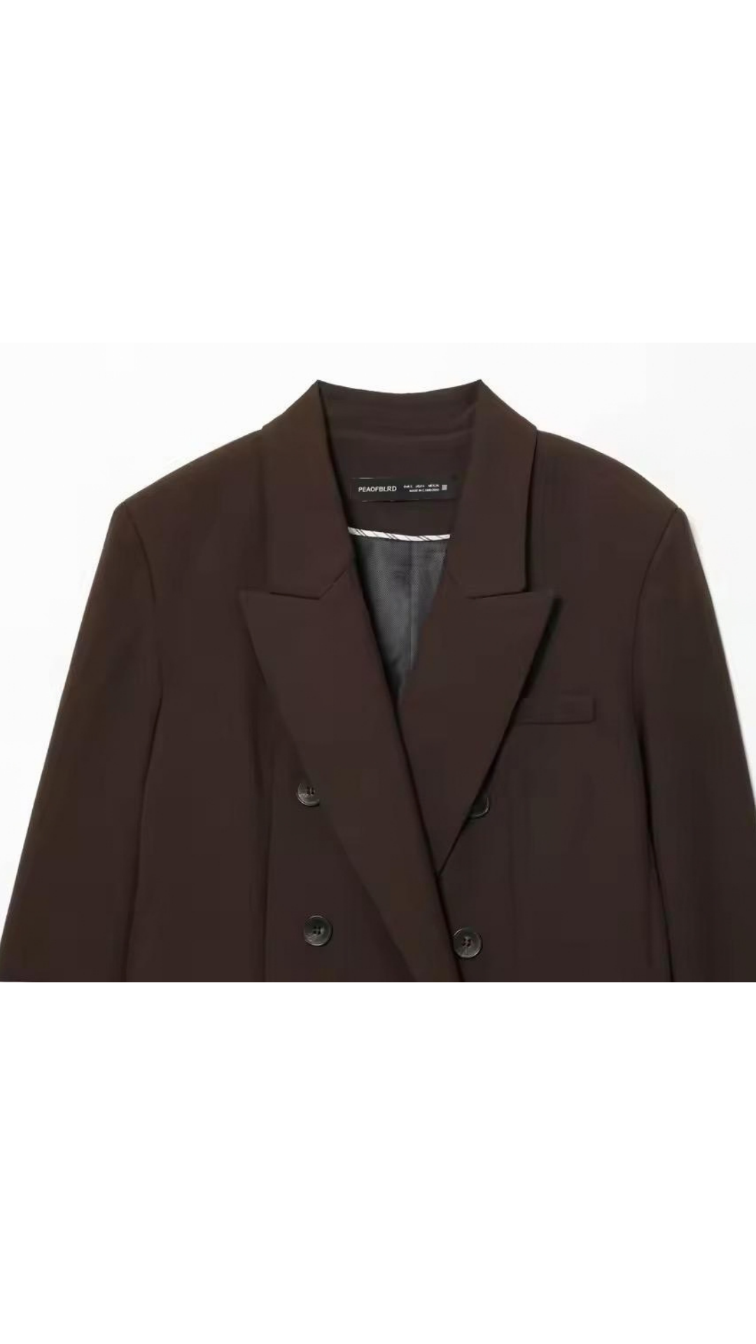 Tailored suit