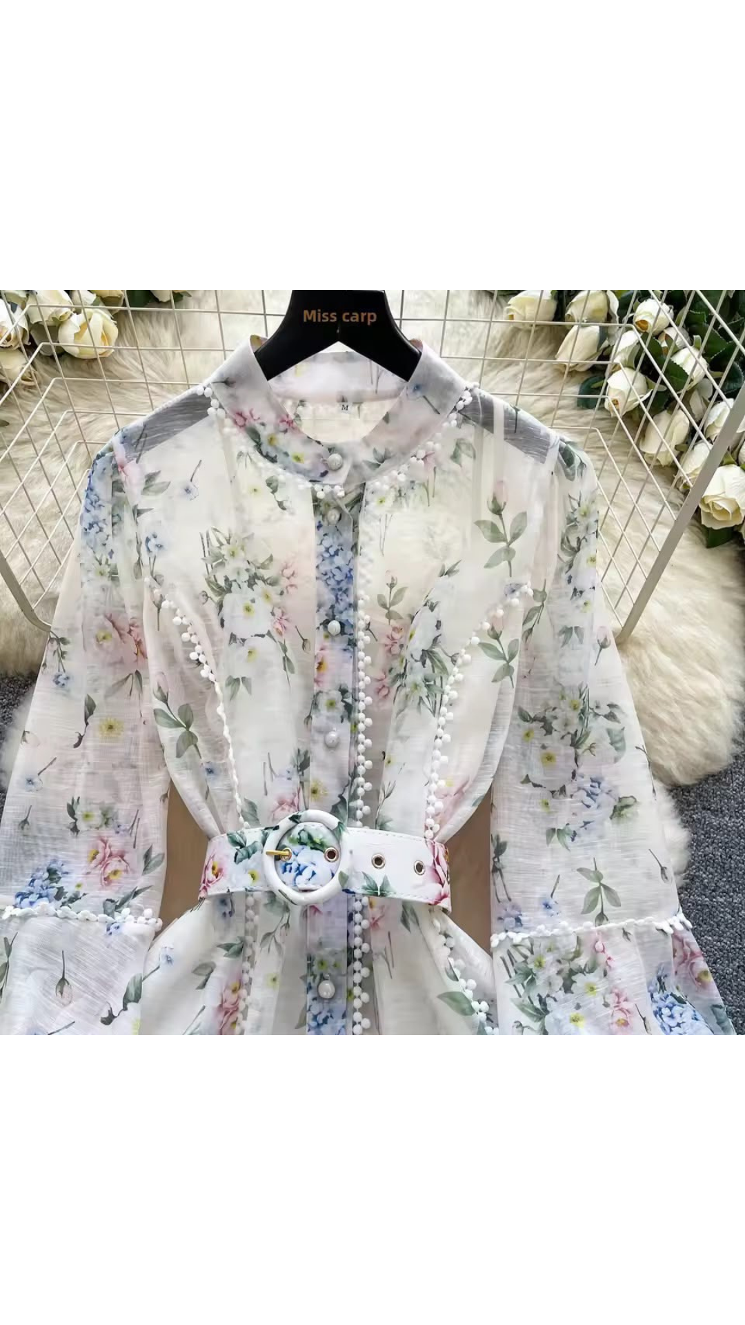 Lily belted dress