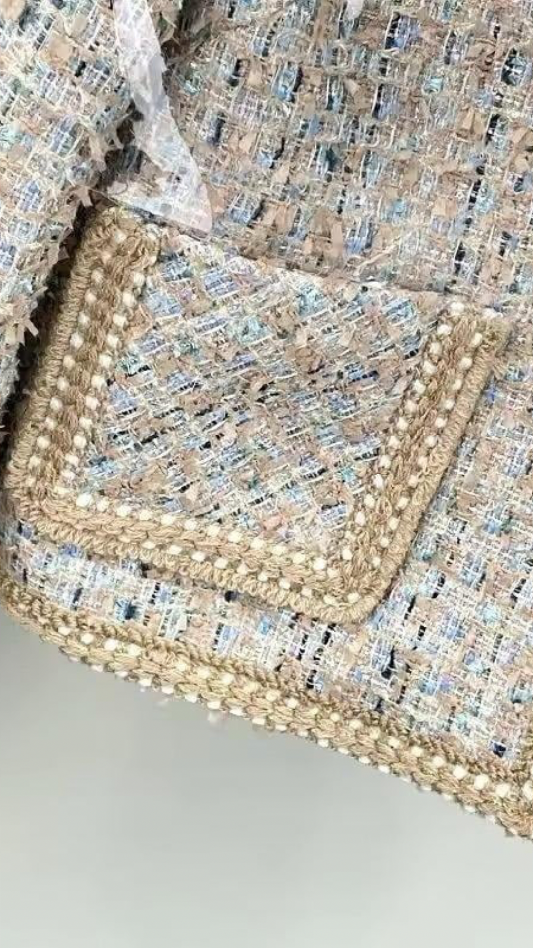 Vogue Tweed Blazer & Skirt Set