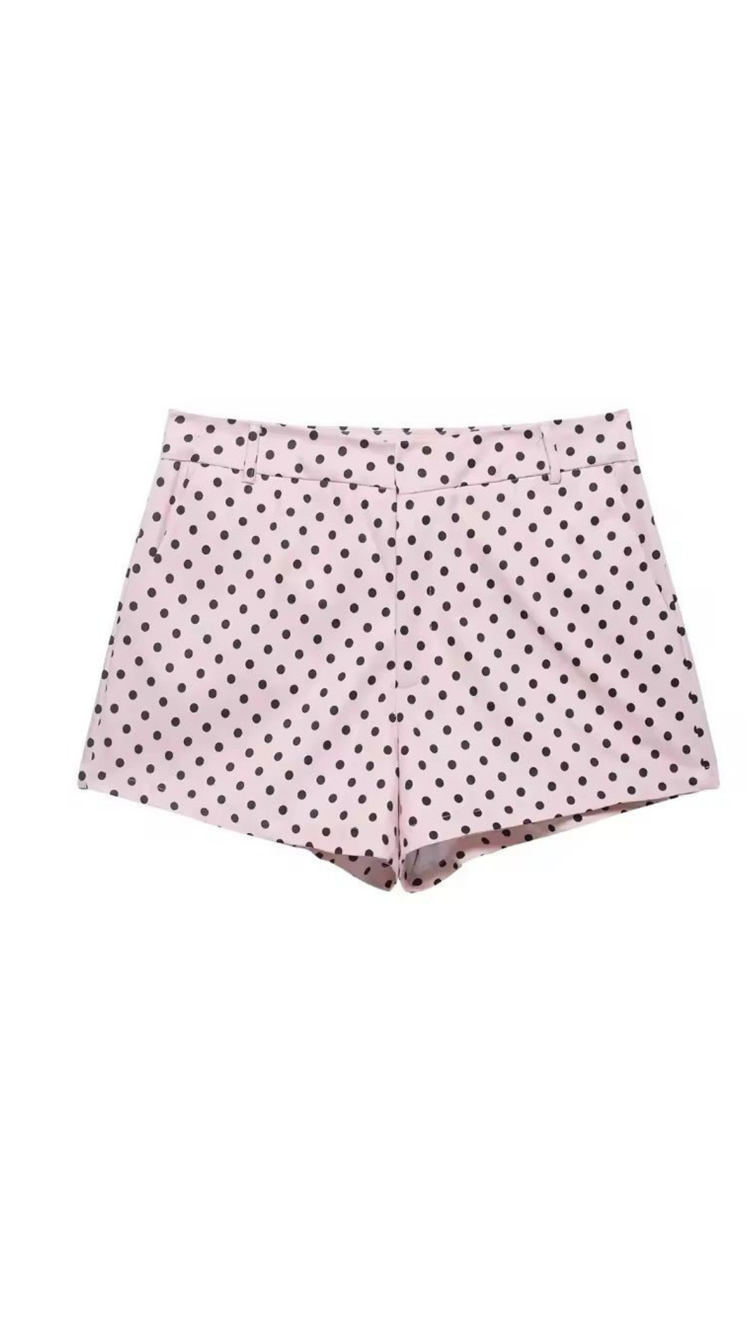 Polka Dot Jacket & Shorts Set