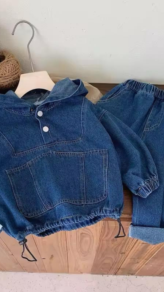 Doodle Denim Set
