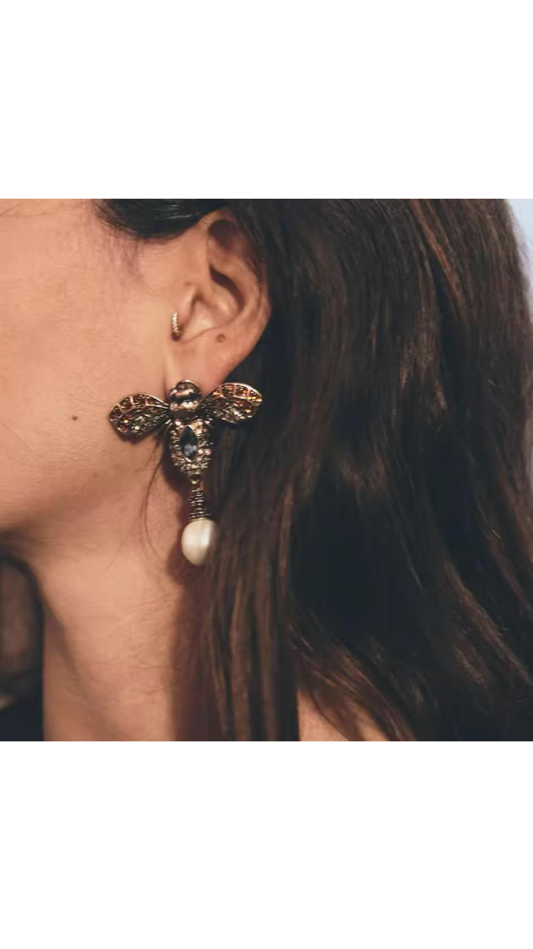 Bee earrings