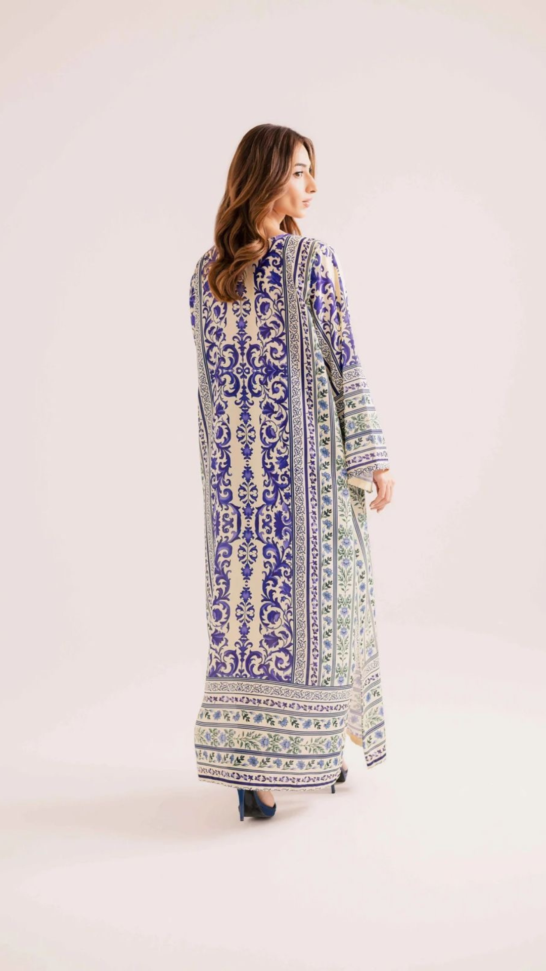Luxe Long Printed Kurta