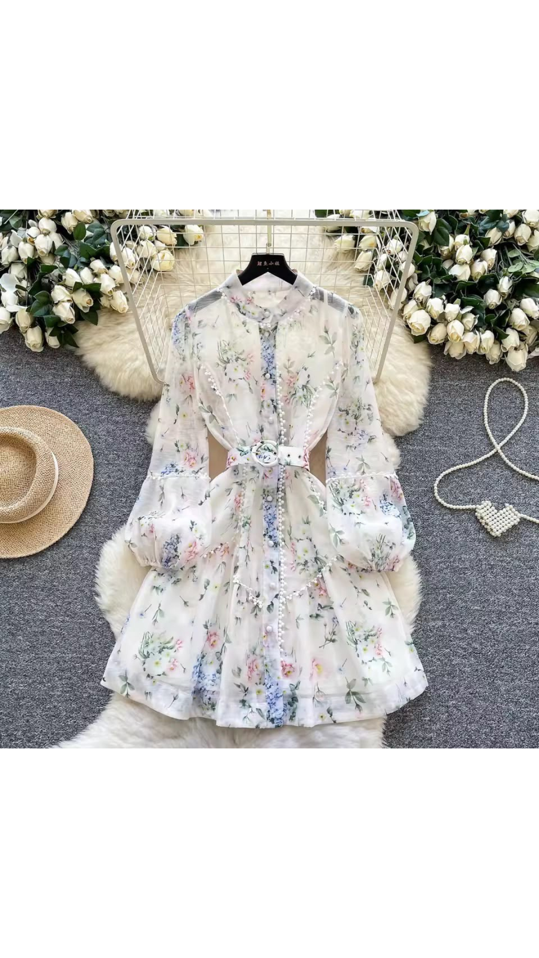Lily belted dress