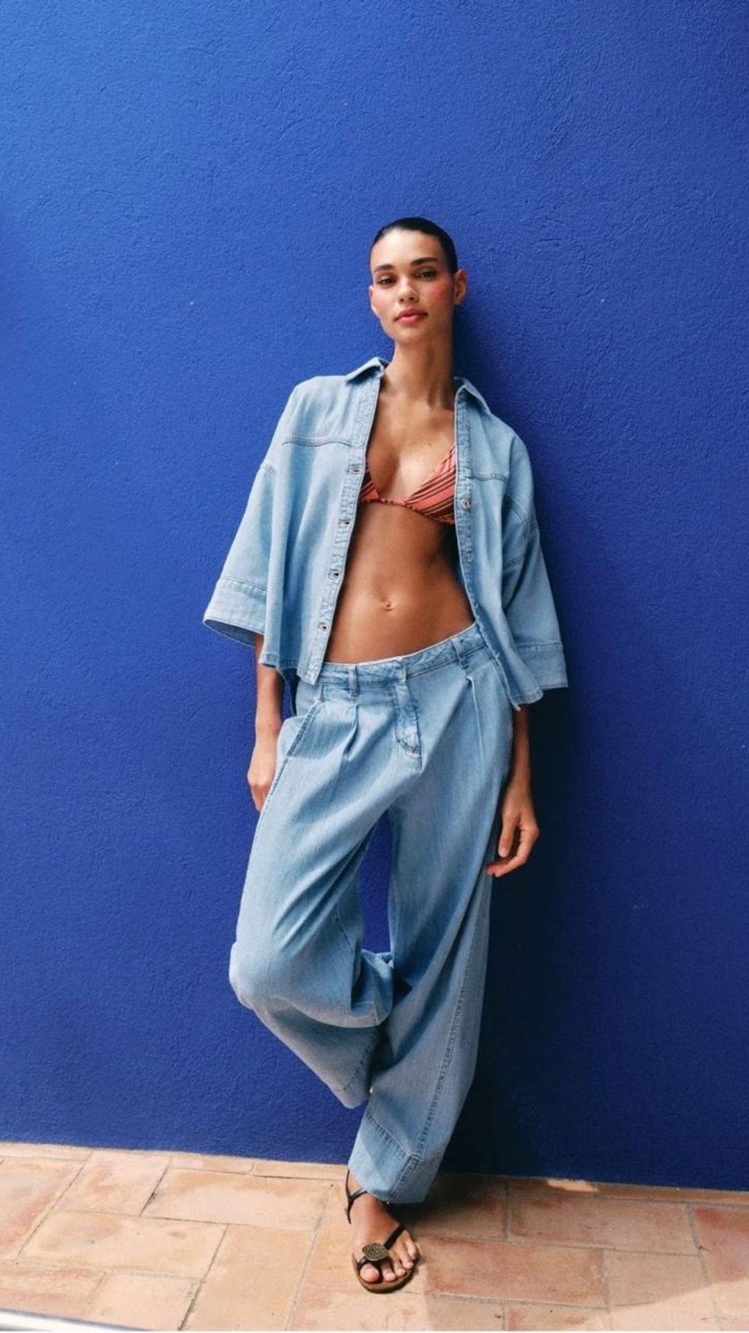 Bloom Denim Set