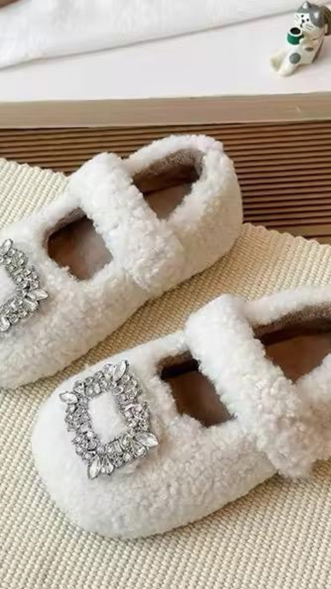 Fur Mary Janes