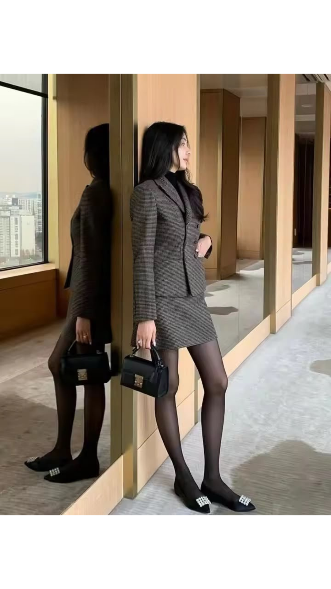 Flica blazer set