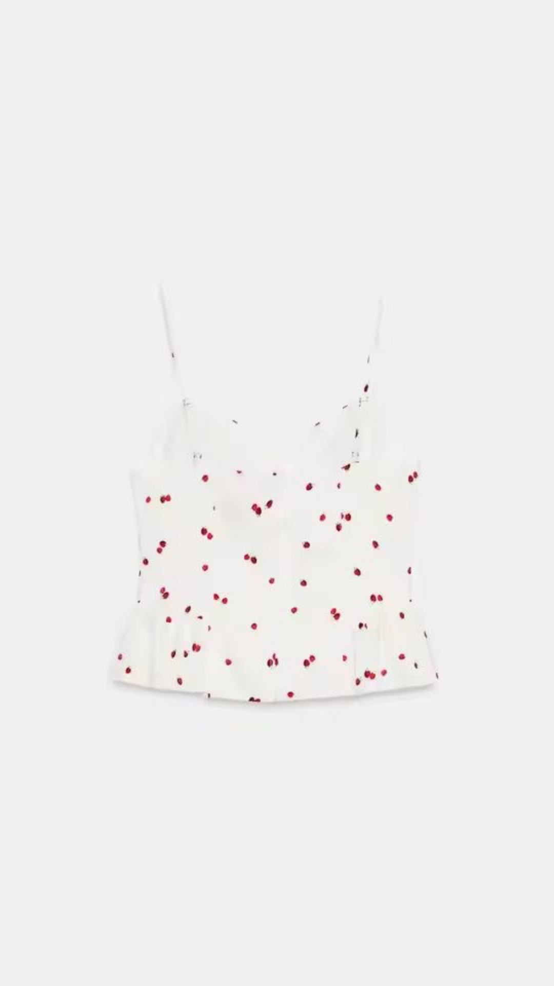 Printed Top & Skirt Set