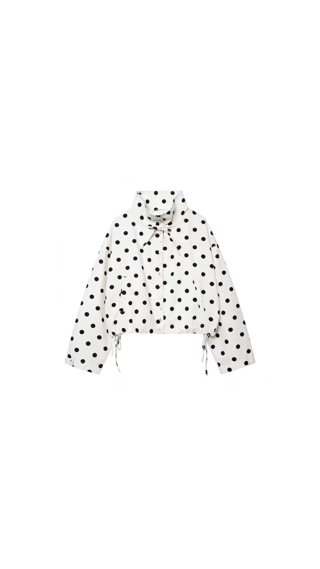 Trendy Polka Jacket