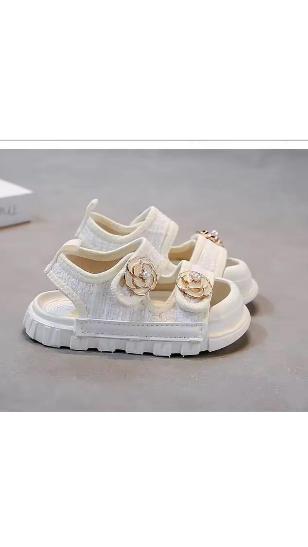 Floral Sandals Flat