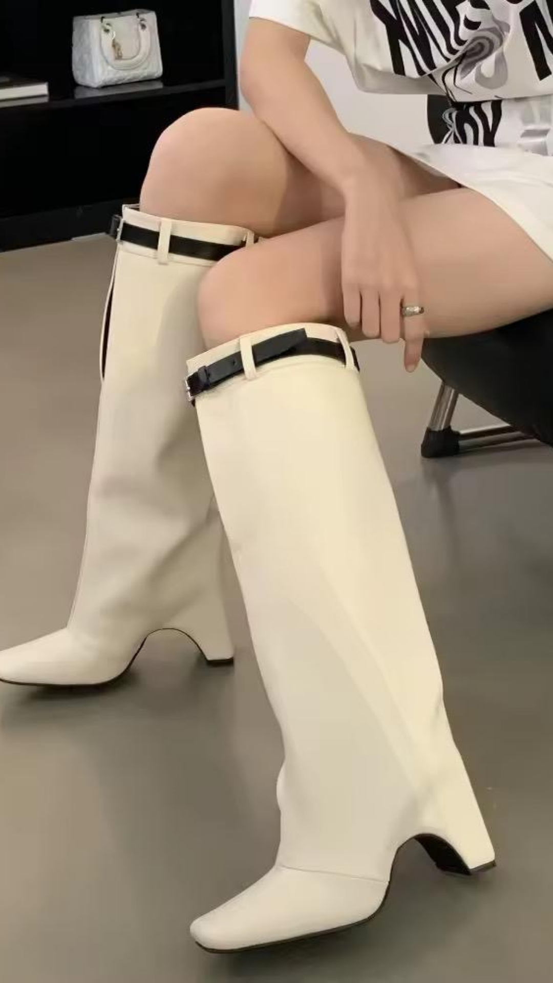 Belted Boots