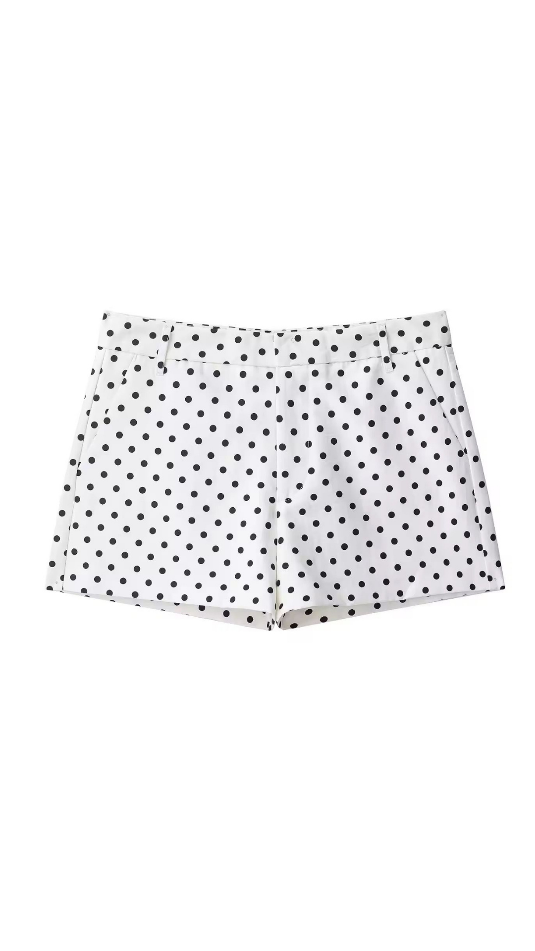 Polka Dot Jacket & Shorts Set