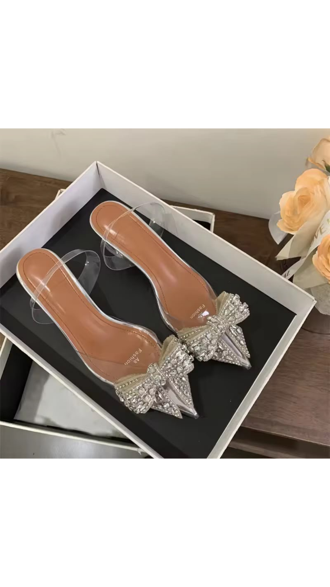 Bow low heels