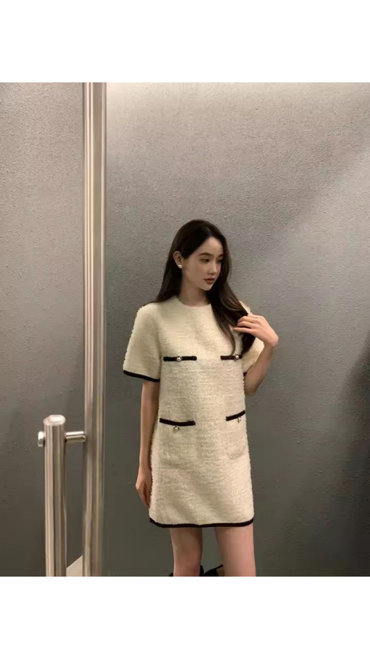 Elisse tweed dress