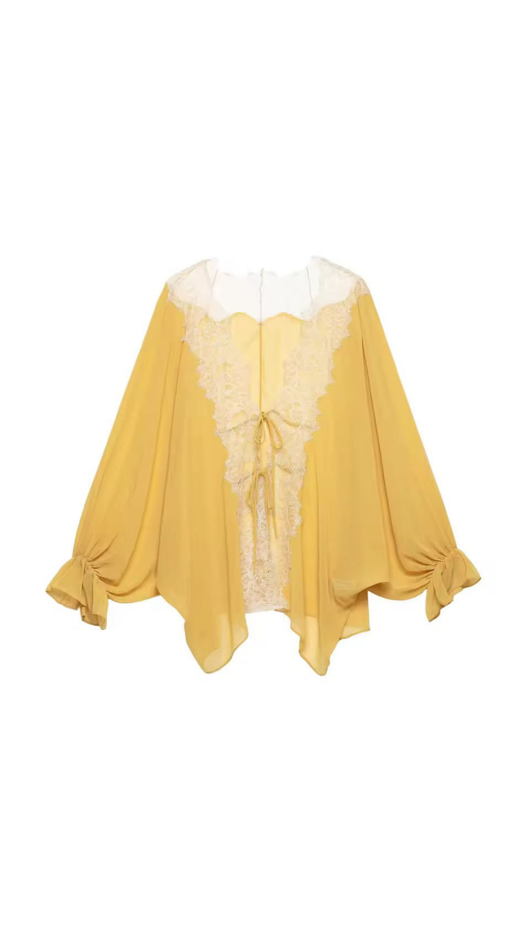 Lace loose top