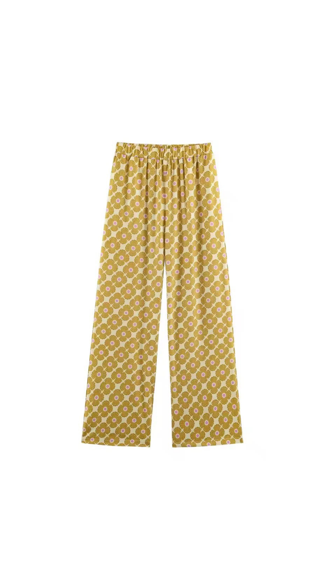 Floral shirt and pants set