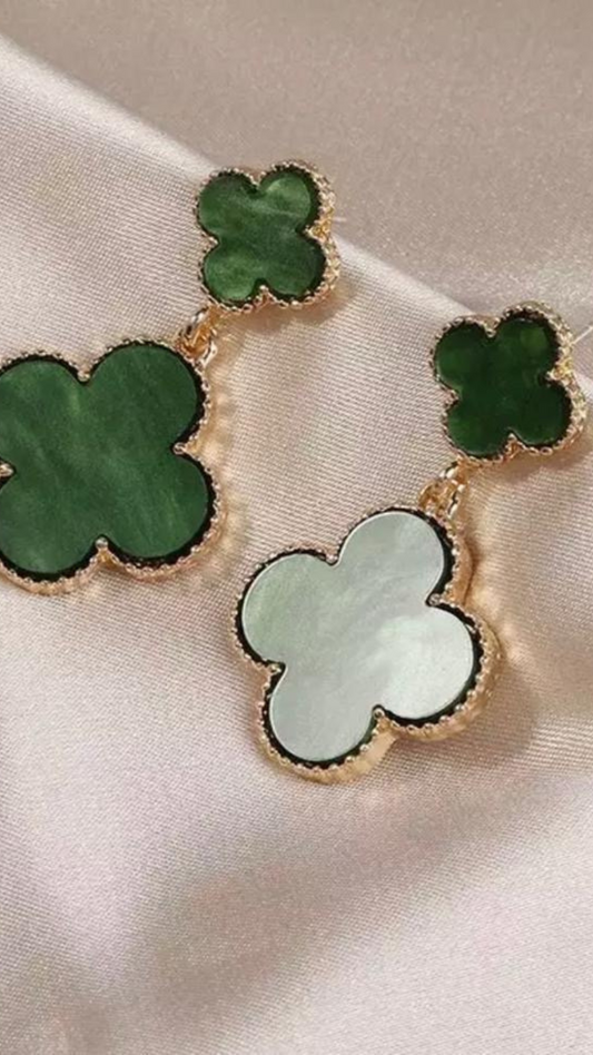 Floral Earrings (S925)