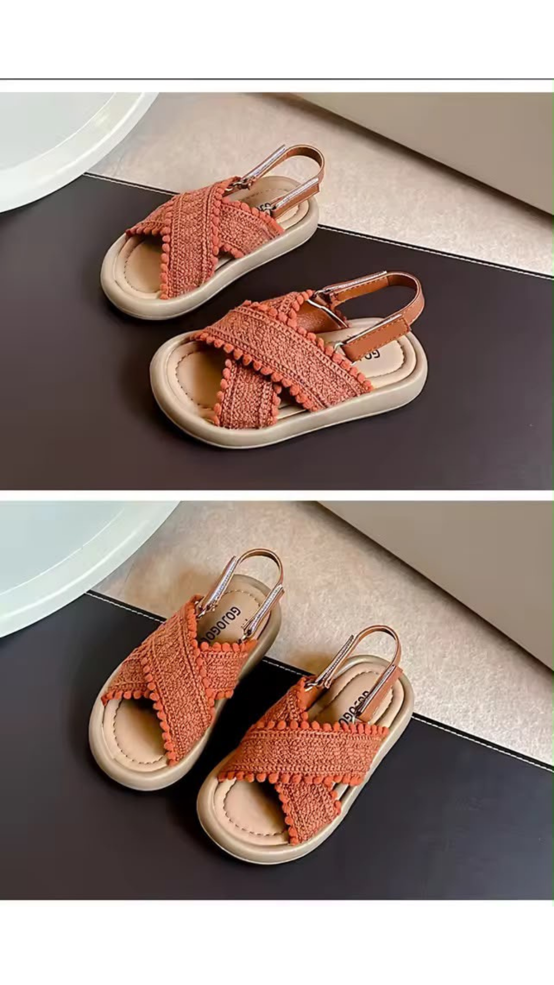 Embroidered flats