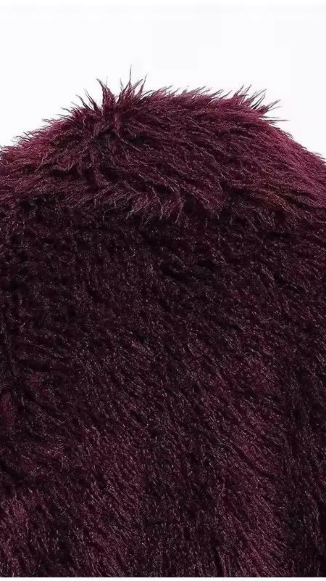 Midnight Fur Long Coat