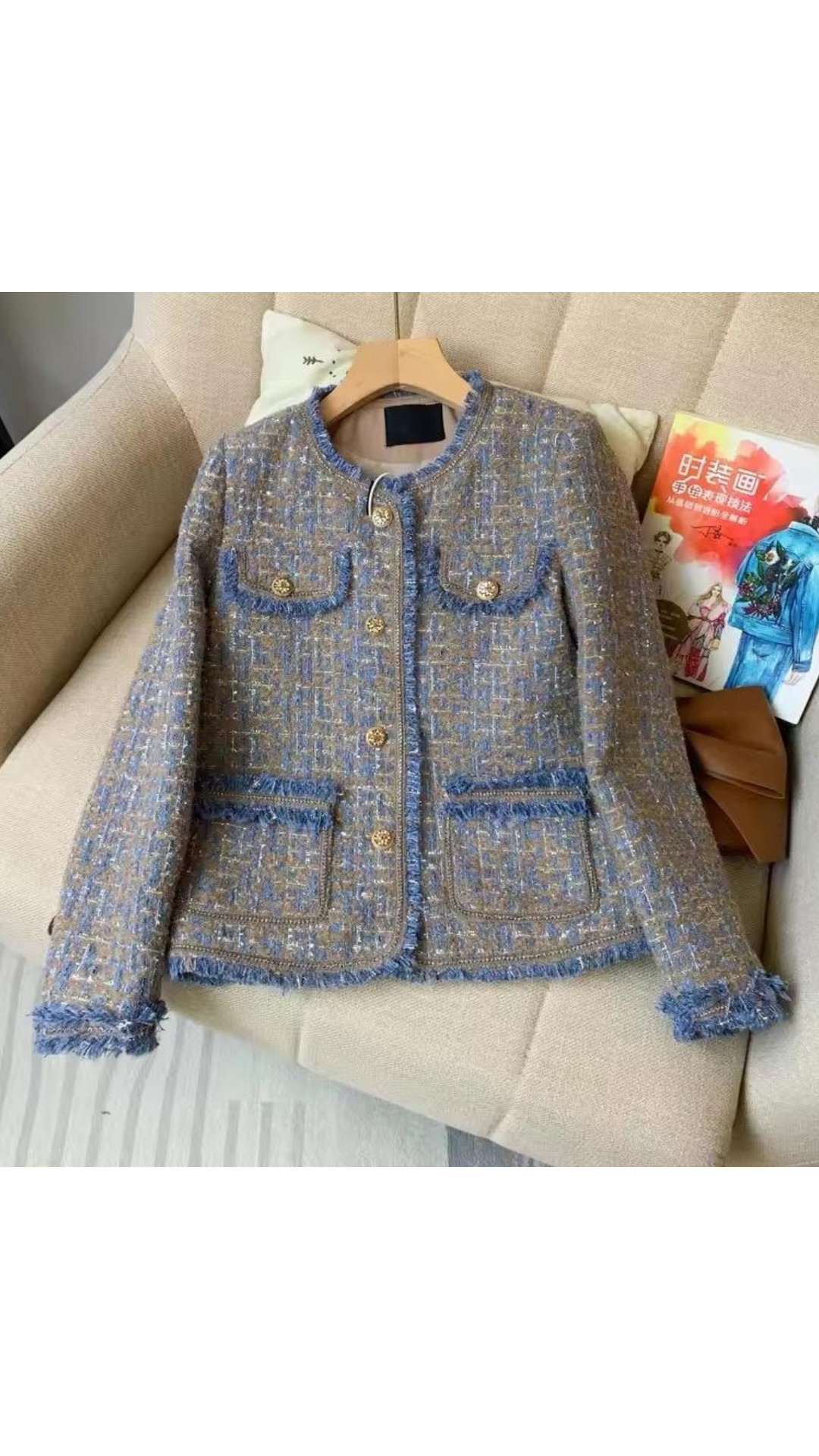 Emily tweed blazer