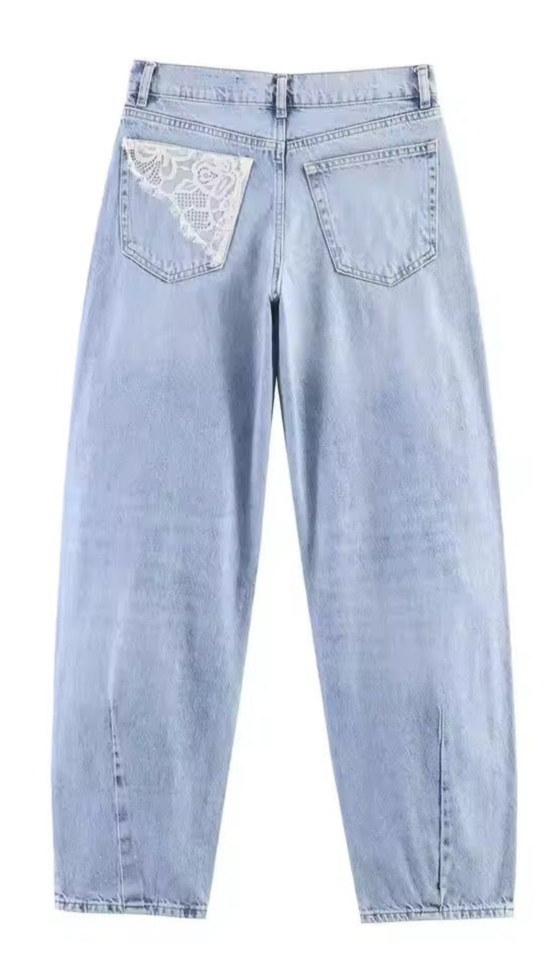 Denim Lace Set
