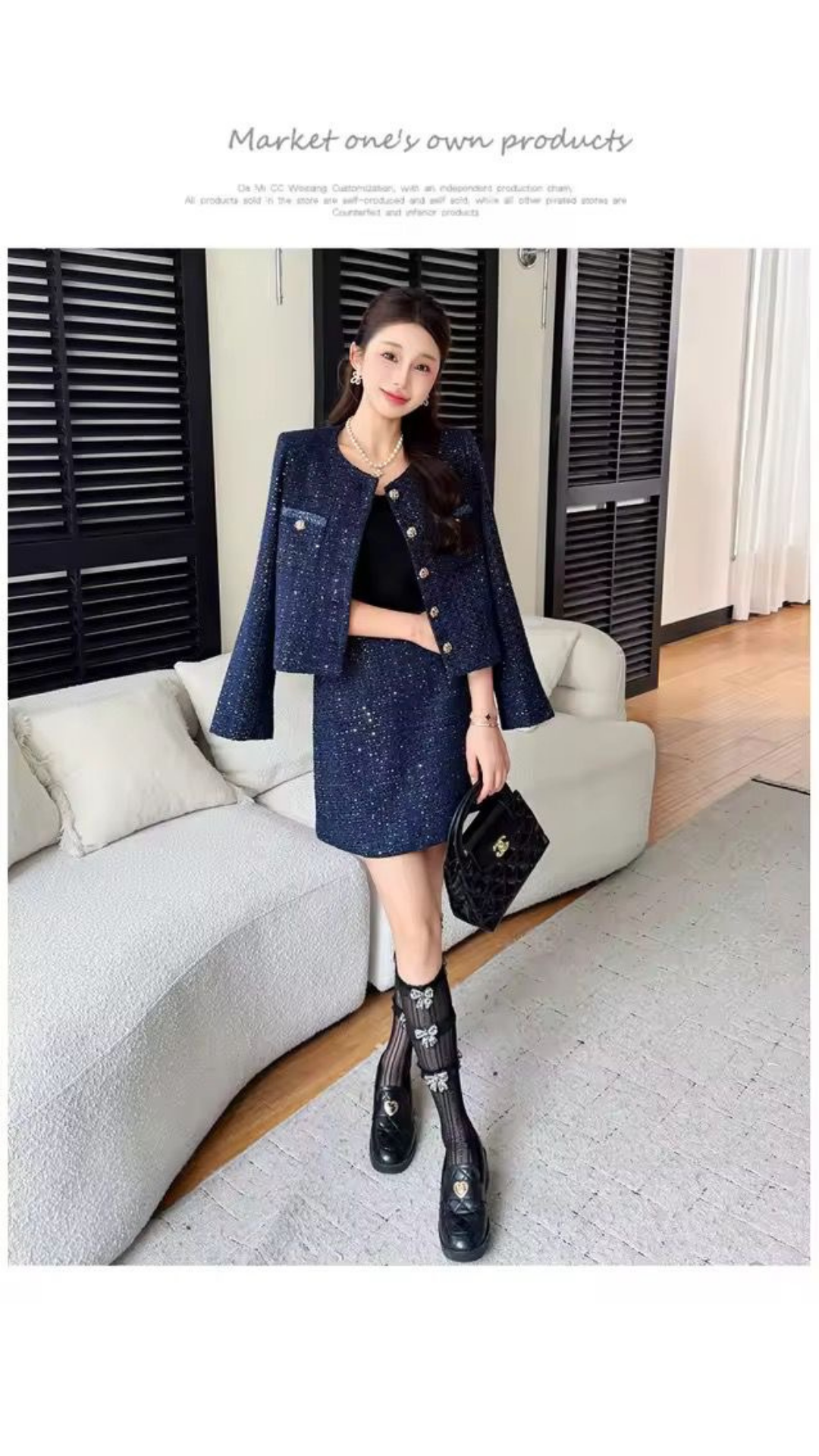 Viona tweed dress