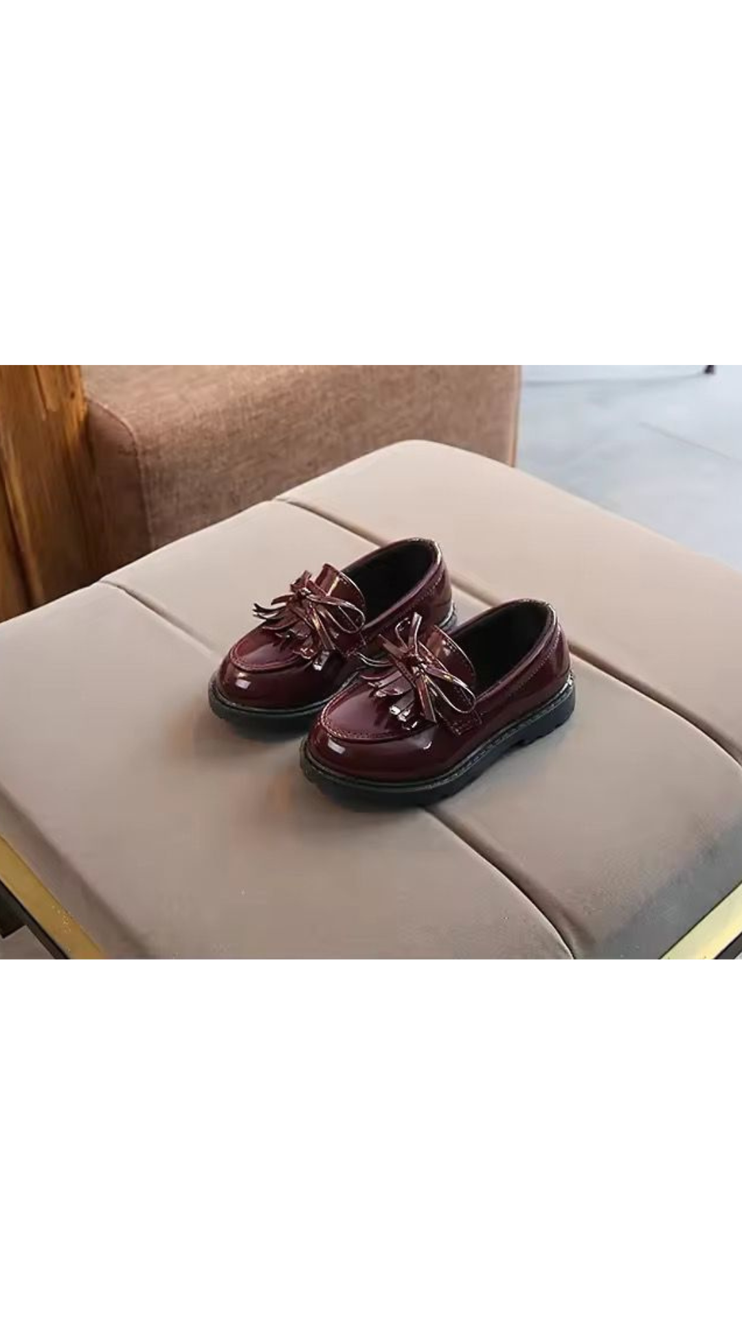 Fringed Kids Loafer