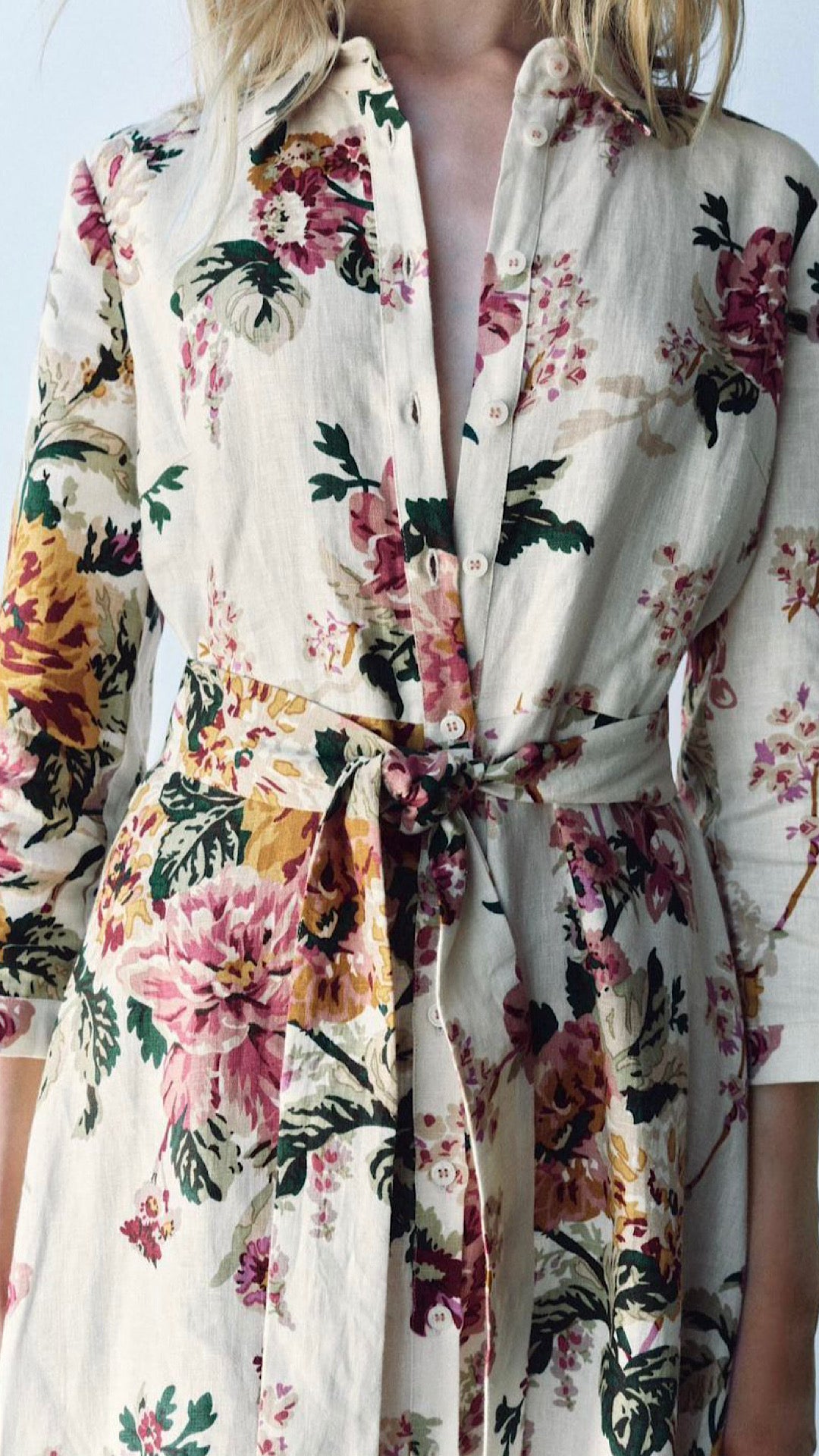 Vintage Floral Dress