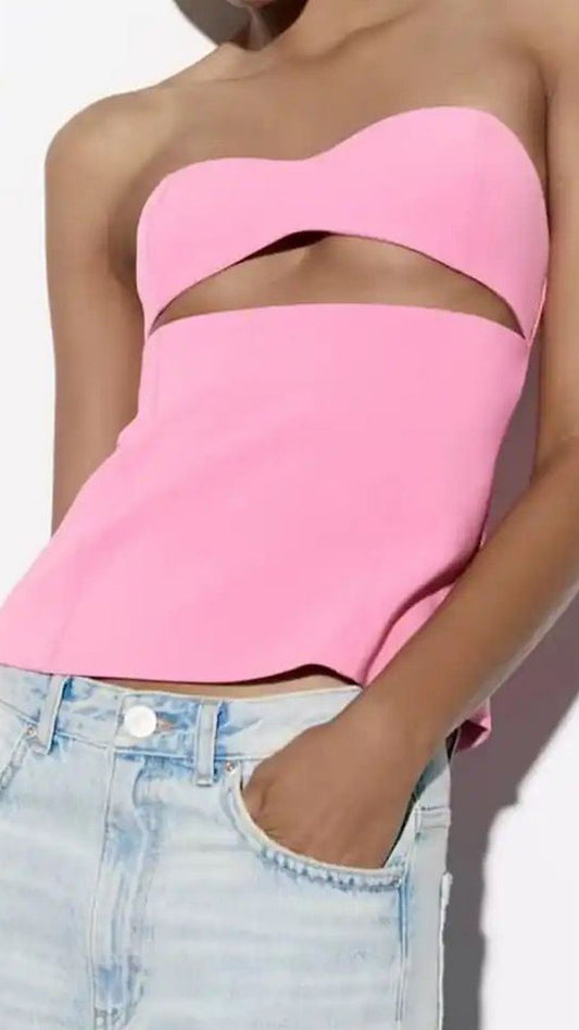 Cut Out Tube Top